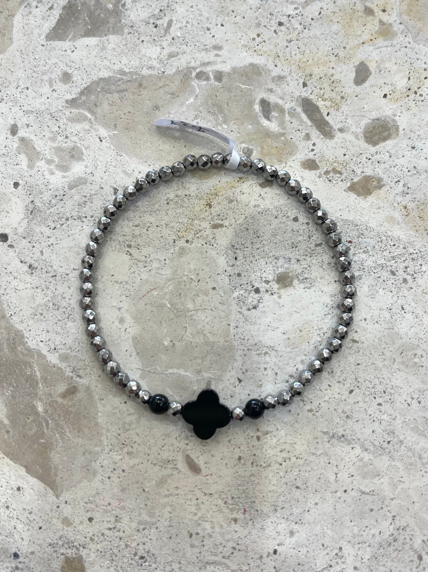 Beaded Clover Bracelet