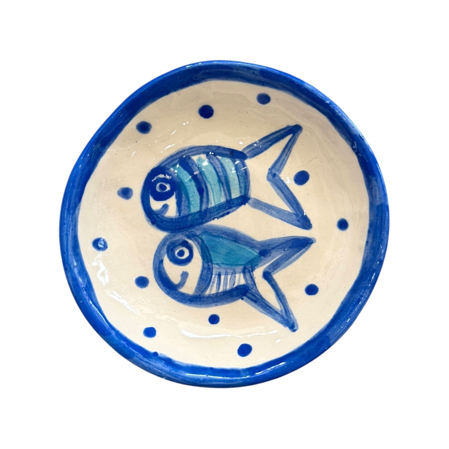 Fishies Ceramic Trinket Plate