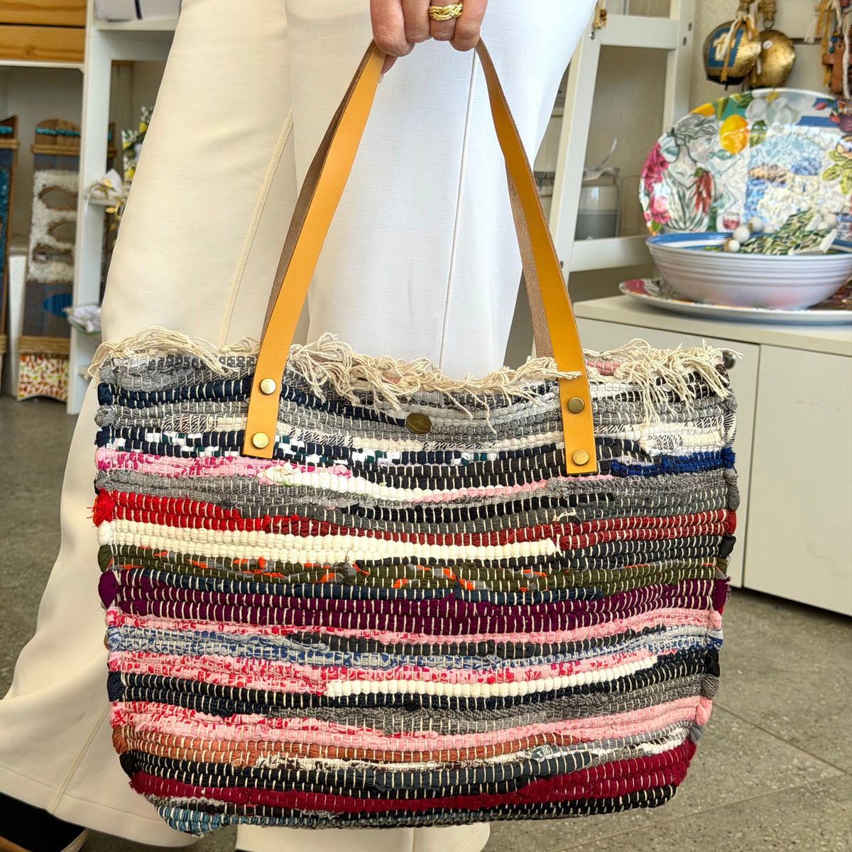 Kourelou Handmade Tote Bag