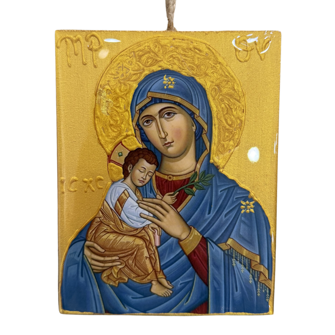 Christ and Mary Icon