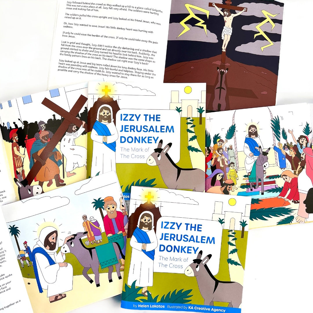 Izzy The Jerusalem Donkey Easter Edition Children’s Book