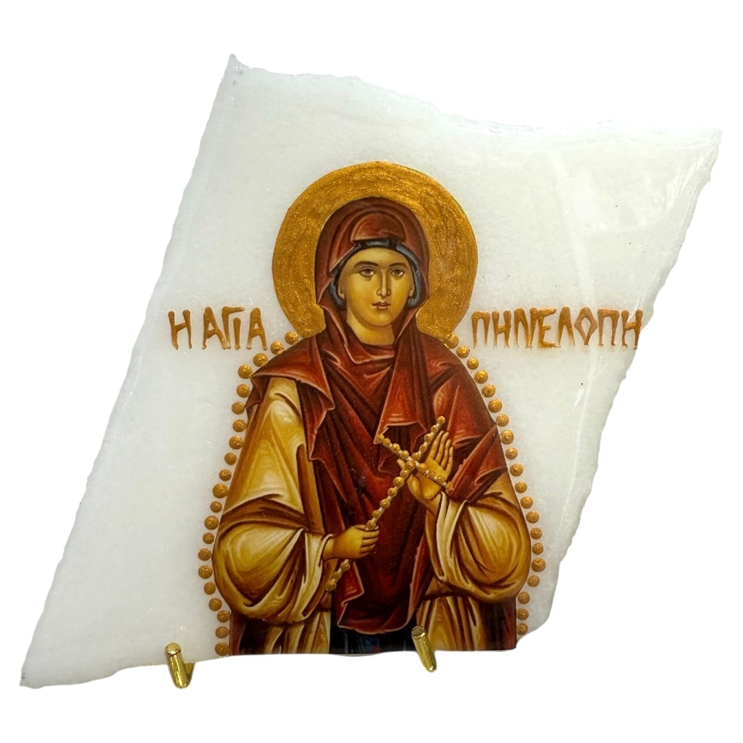Saint Penelope On Marble