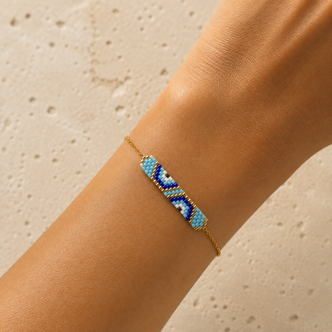 Evil Eye Handwoven Bracelet