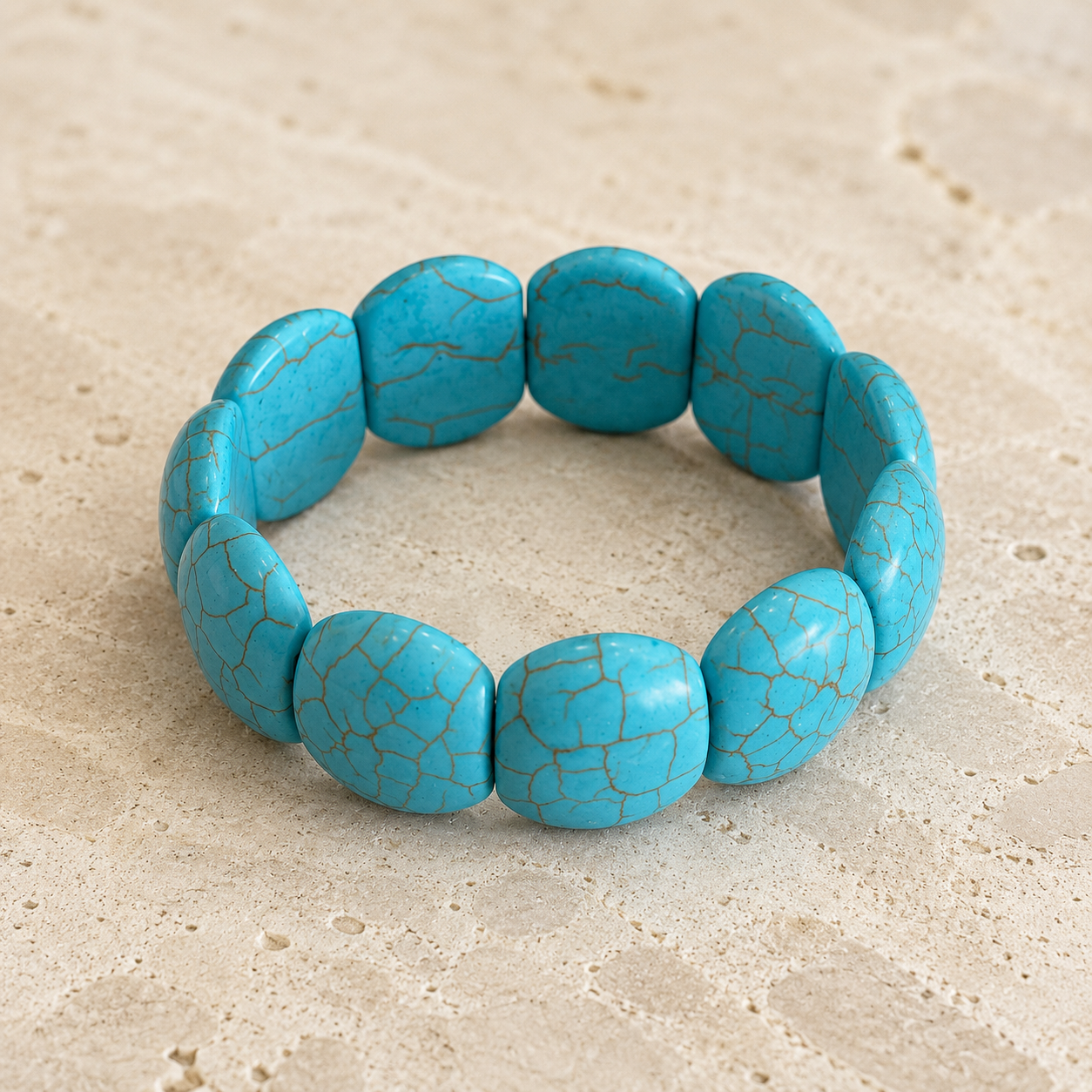 Turquoise Beaded Bracelet