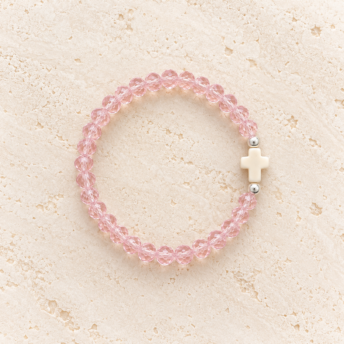 Pink Crystal Children’s Bracelet