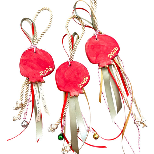 2026 New Year Ceramic Pomegranate