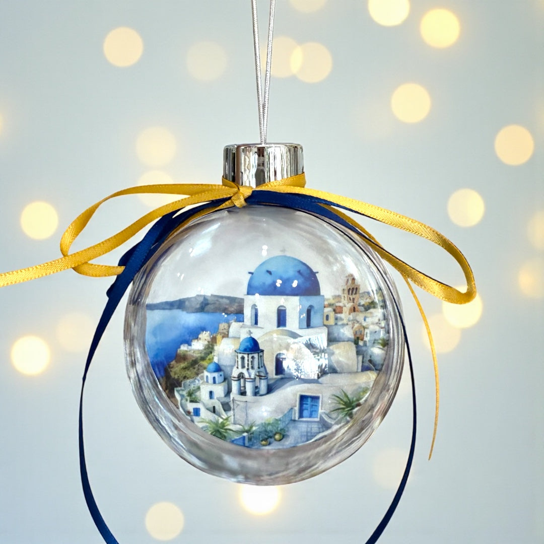 Santorini Bauble
