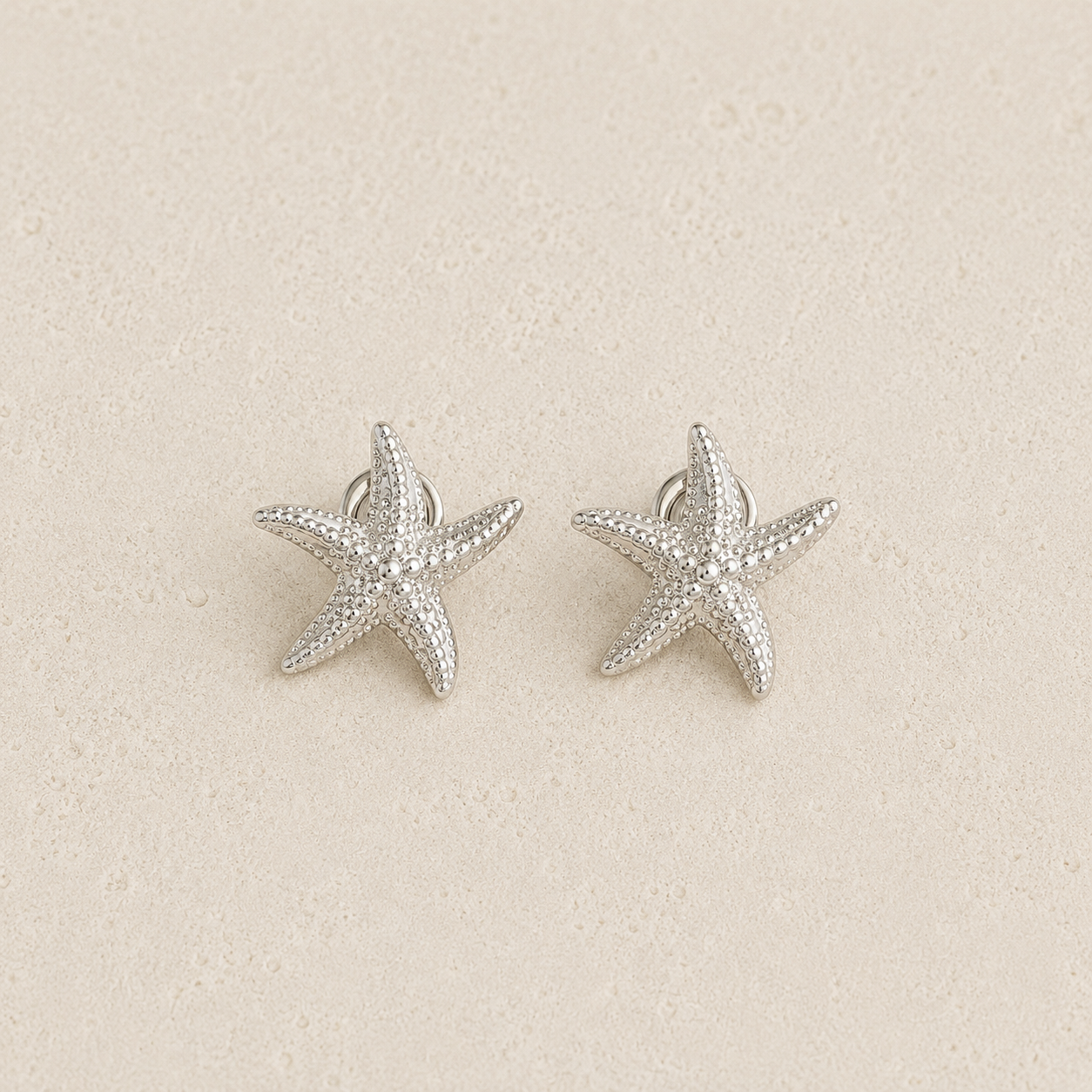 Starfish Stainless Steel Earrings