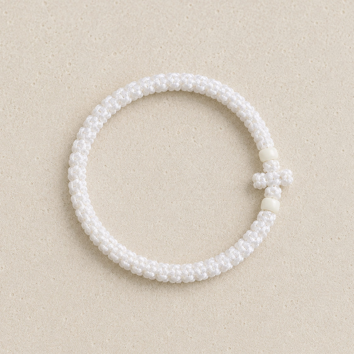 Komboskini White Bracelet