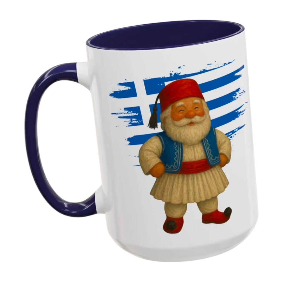 Greek Santa Mug