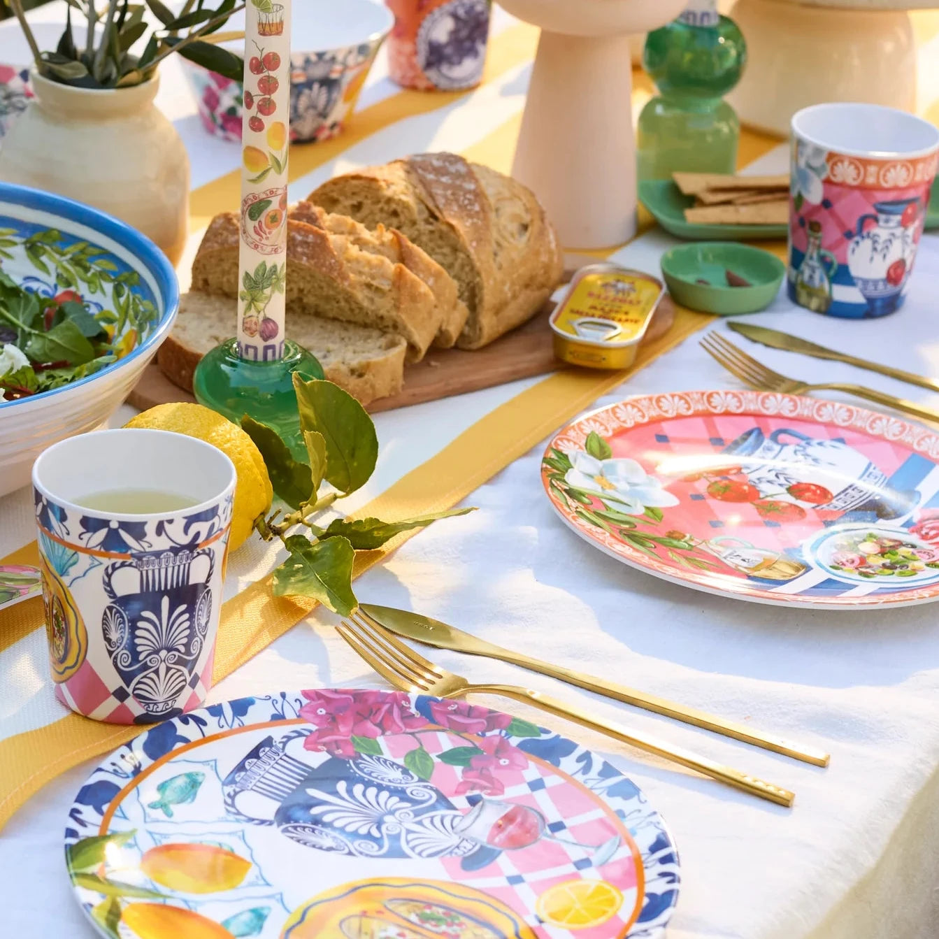 Cup Set Mediterranean Summer