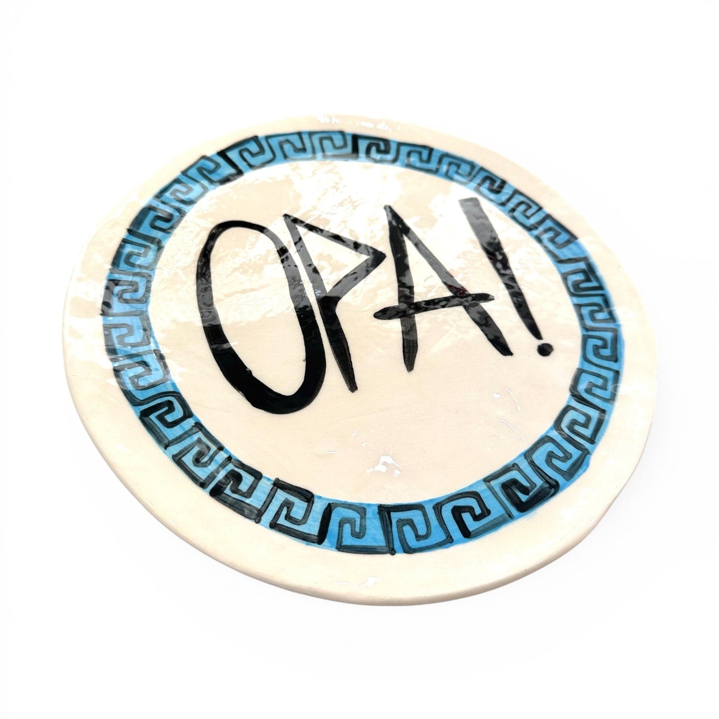 OPA! Ceramic Plate