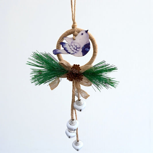 Jingle Bells Bird Ornament