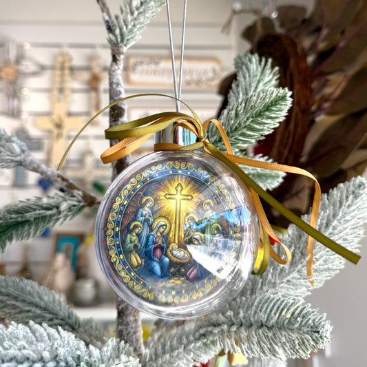 Nativity Christmas Bauble