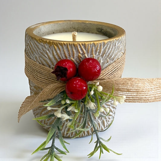 Spiced Maple Scented Soy Wax Candle Large