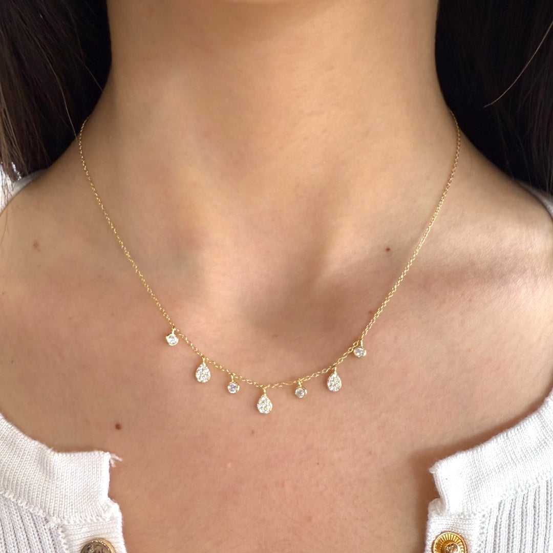 Crystal Charm Necklace