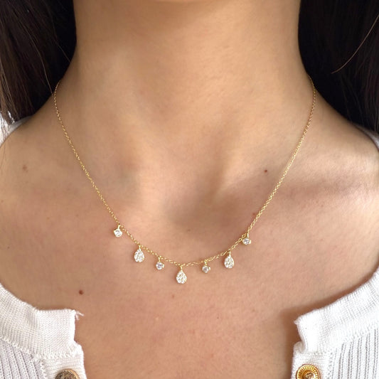 Crystal Charm Necklace