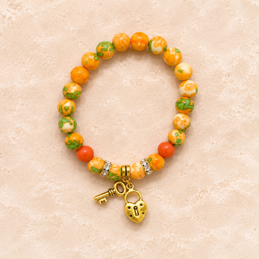 Sunset Garden Beaded Bracelet
