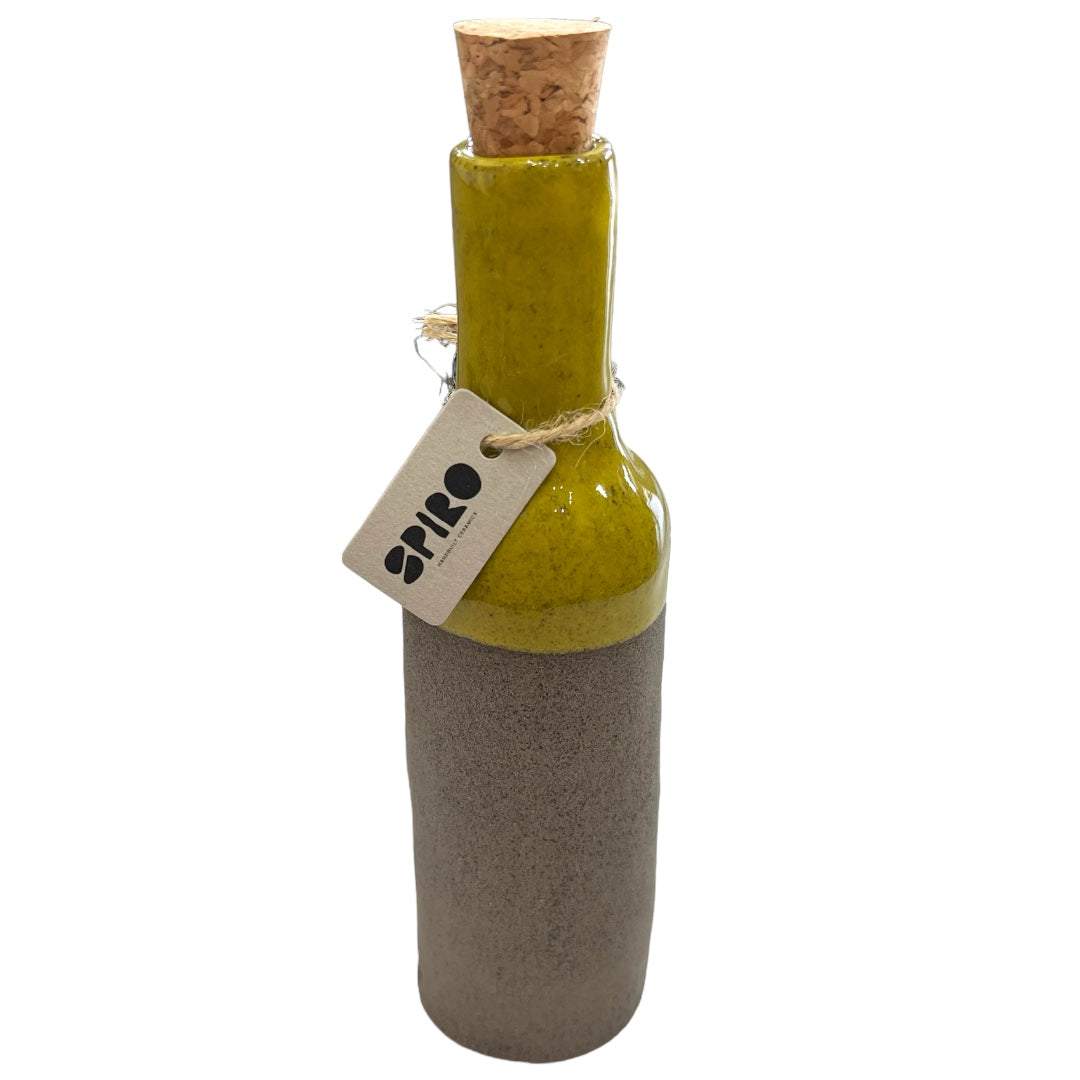 Handmade Stone Ceramic Oil Bottle