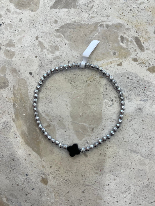 Beaded Clover Bracelet
