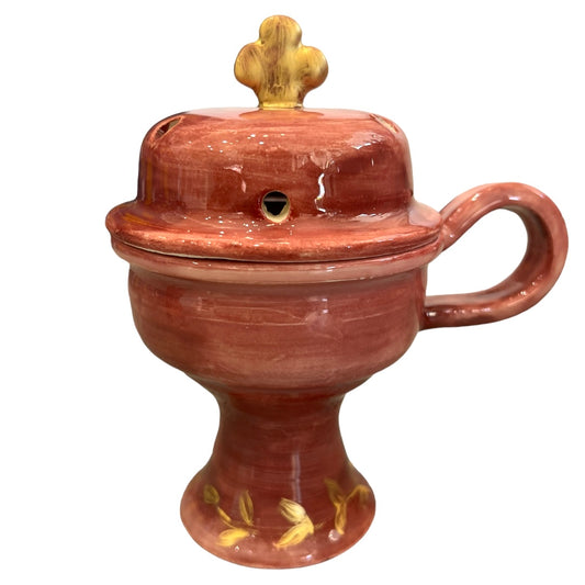 Incense/ Kandili Burner Crimson Red