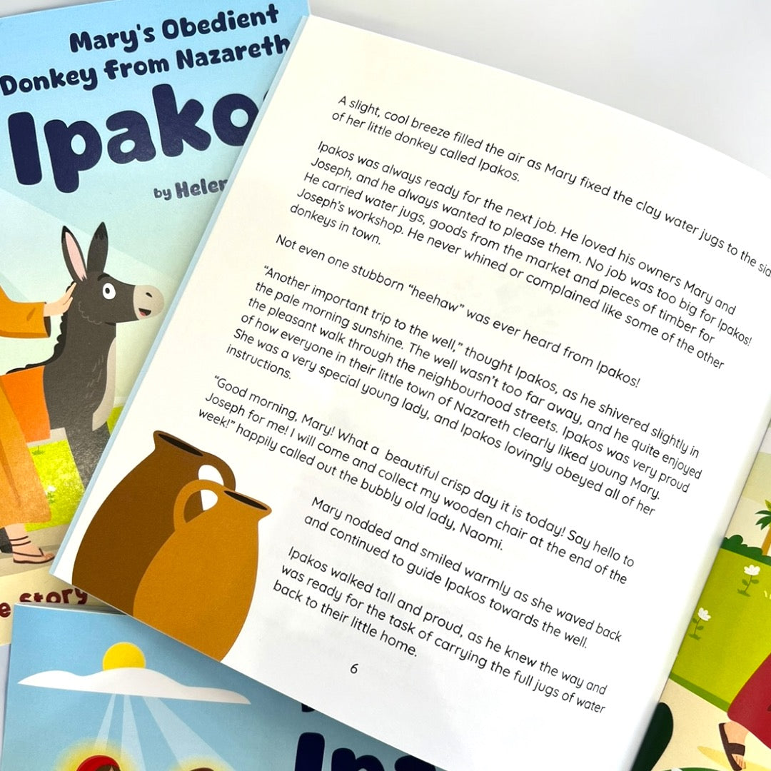 Mary’s Obedient Donkey From Nazareth Children’s Book