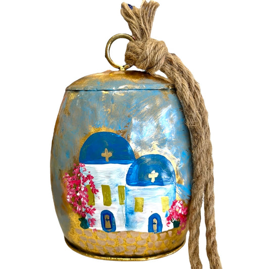 Large Country Cowbell ~ Santorini Churches