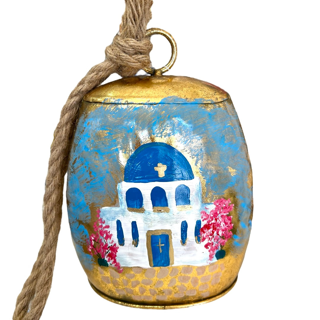 Large Country Cowbell ~ Santorini Church