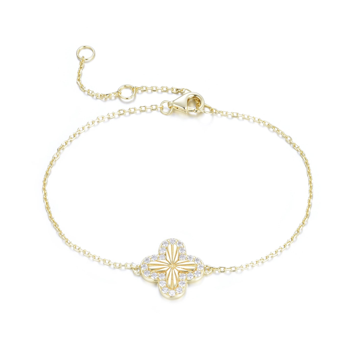 Tuscany Clover Gold Bracelet