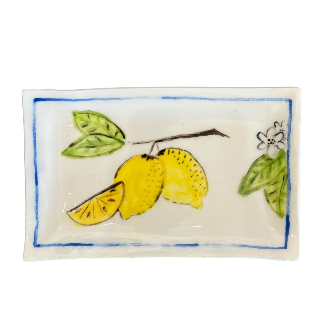 Ceramic Lemon Plate