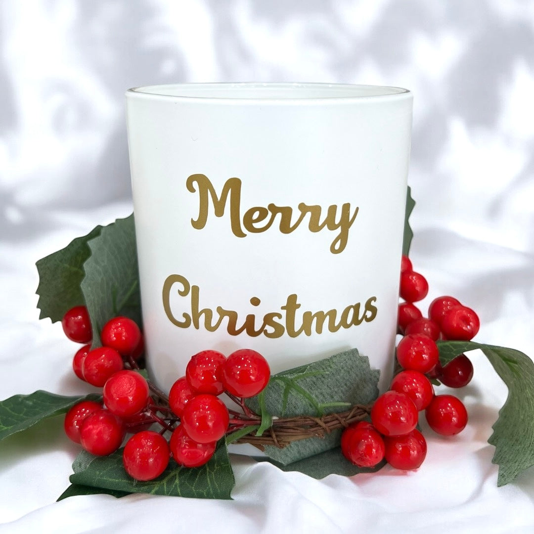 Merry Christmas Soy Wax Candle