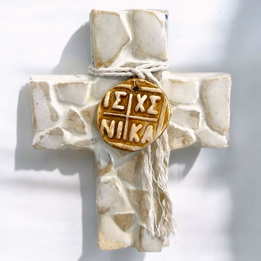 European Marble Chip Nika Cross