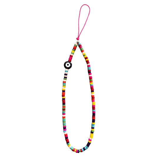 Colourful Beaded Phone Strap