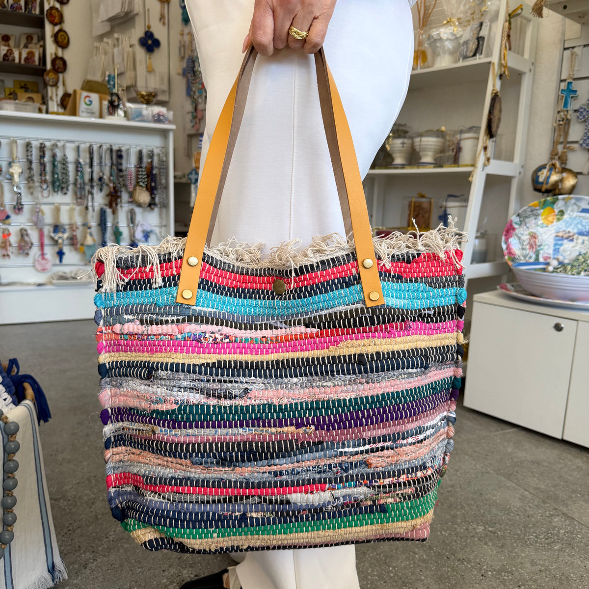 Kourelou Handmade Tote Bag