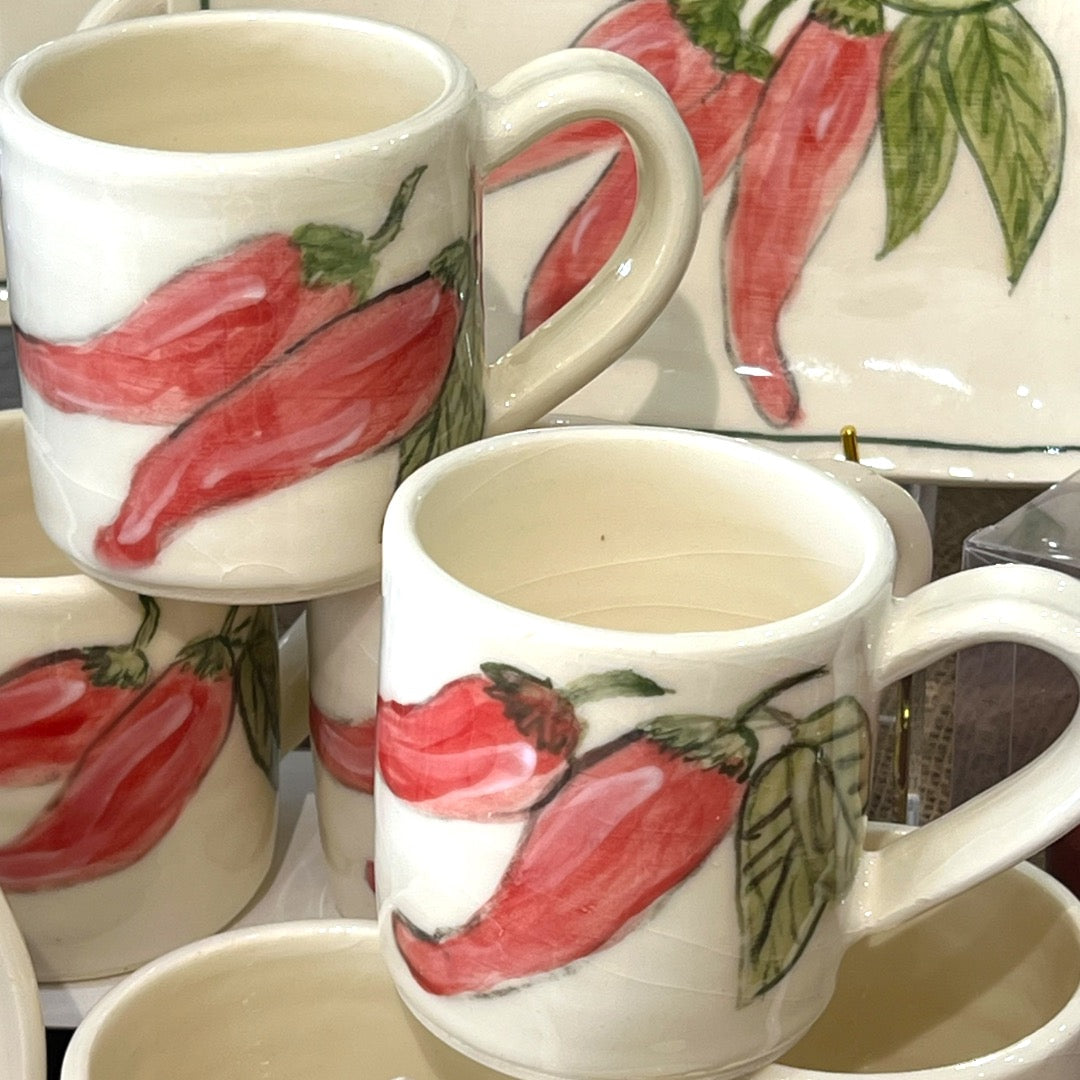 Red Chilli Ceramic Mug