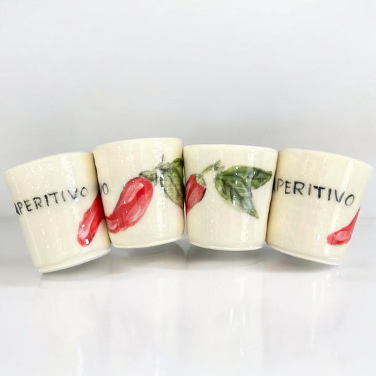 Aperitivo Red Chilli Shot Glass