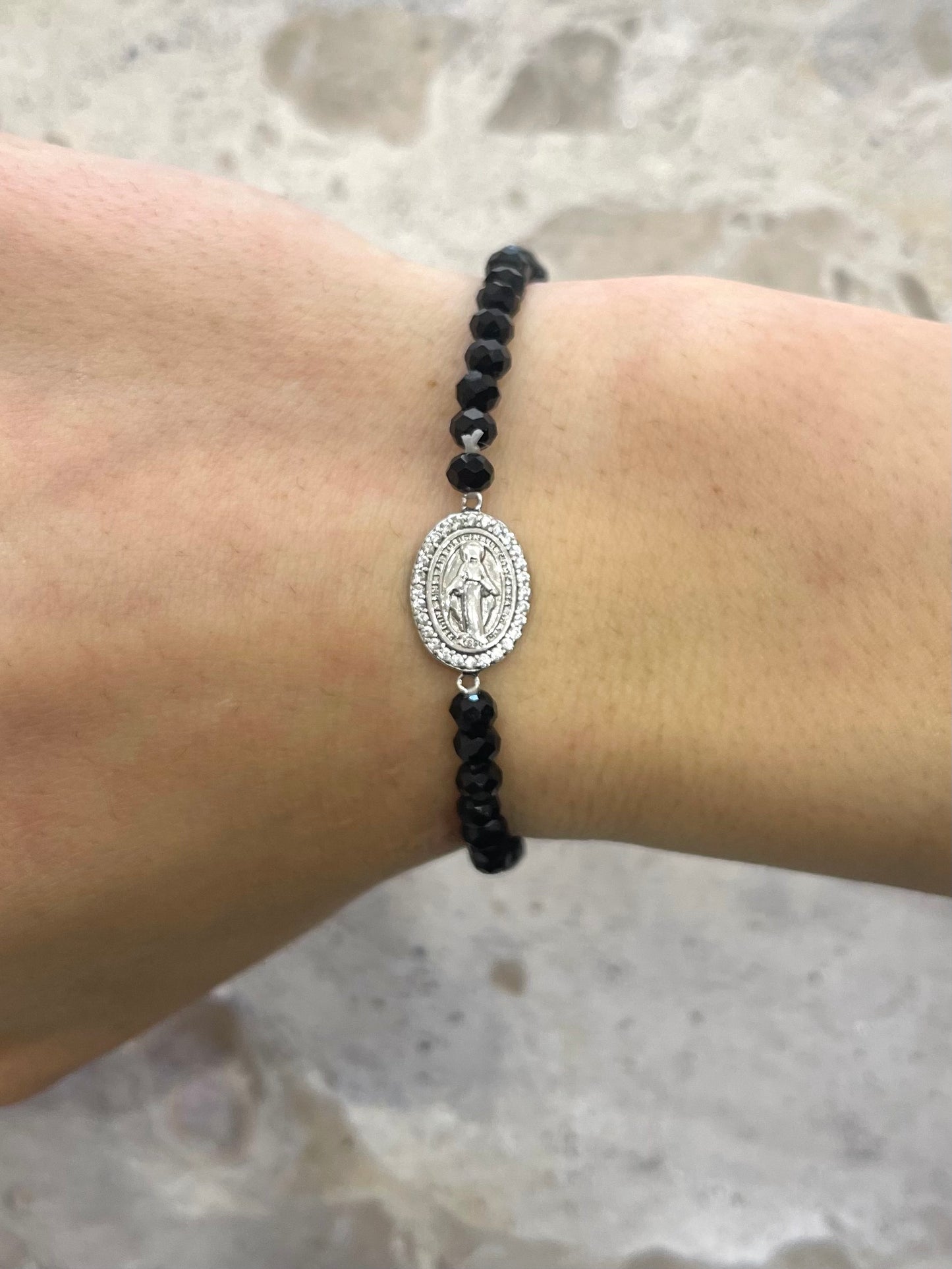 Beaded Mary Bracelet