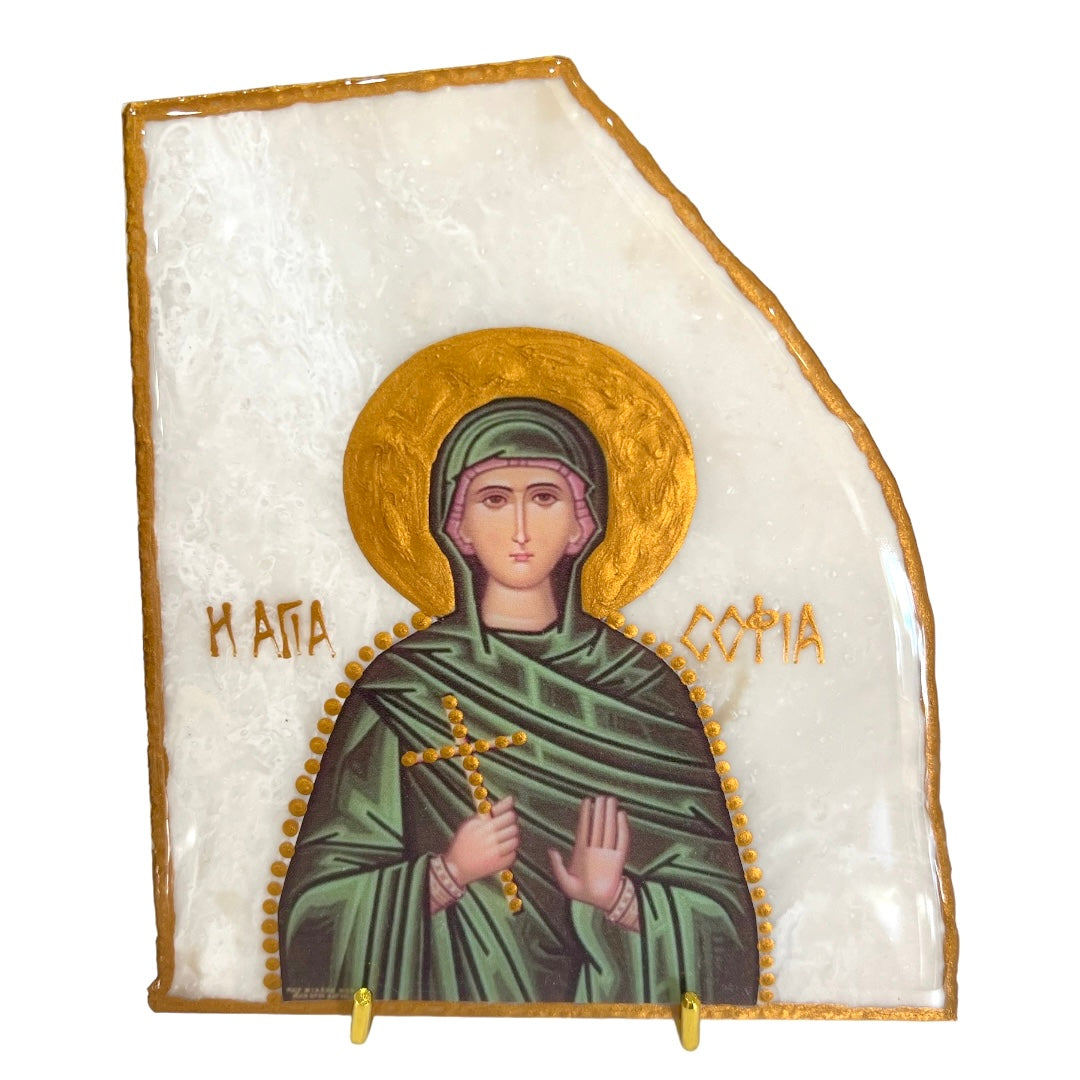 Saint Sophia On Stone