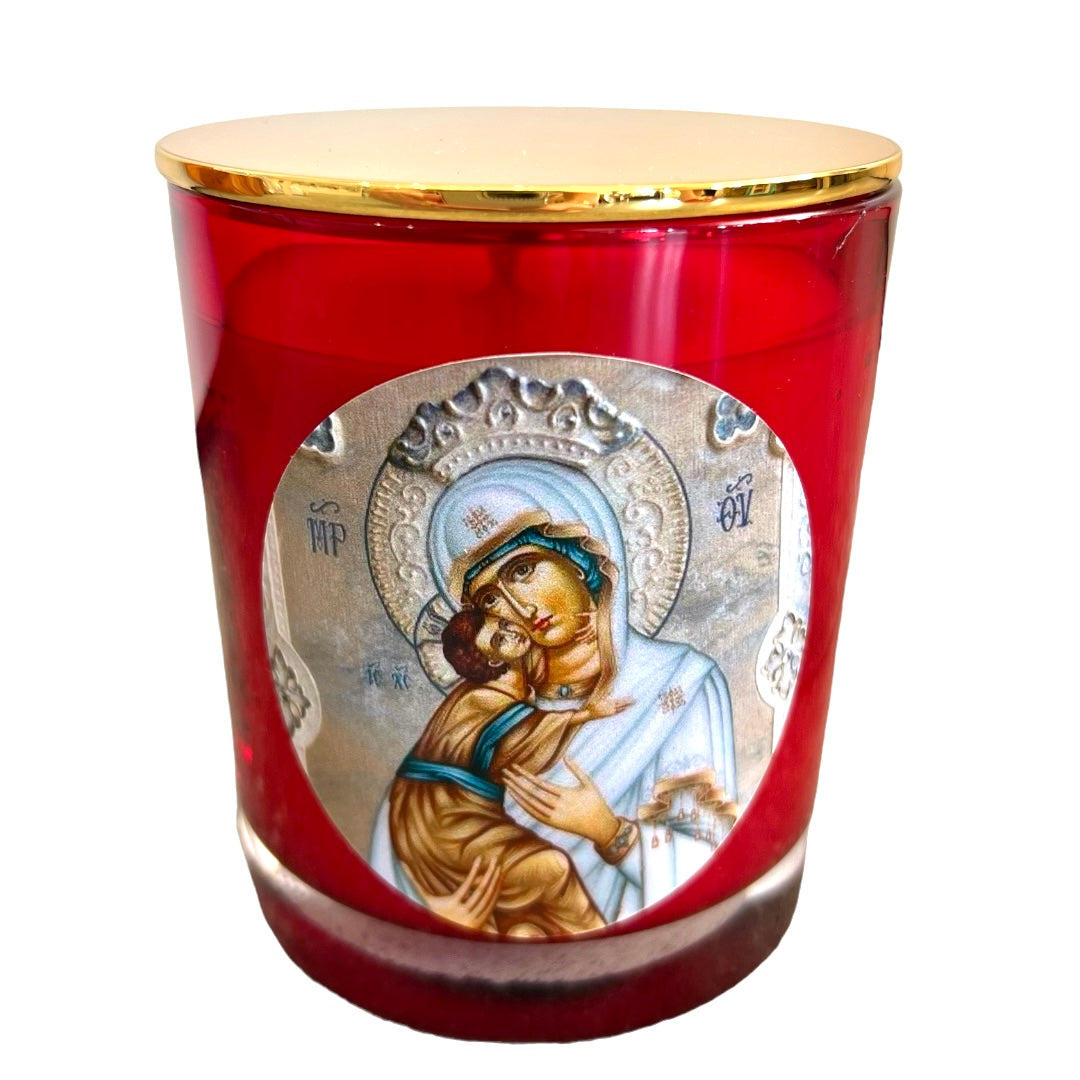 Medium Mary And Jesus Livani Candle