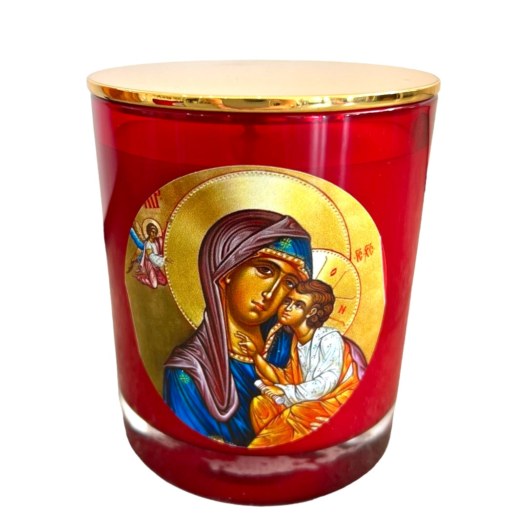 Medium Mary And Jesus Livani Candle