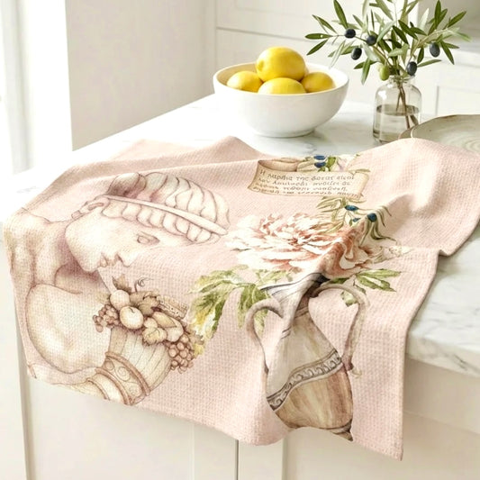 Grecian Goddess Tea Towel