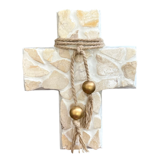 European Marble Chip Cross ~ Small