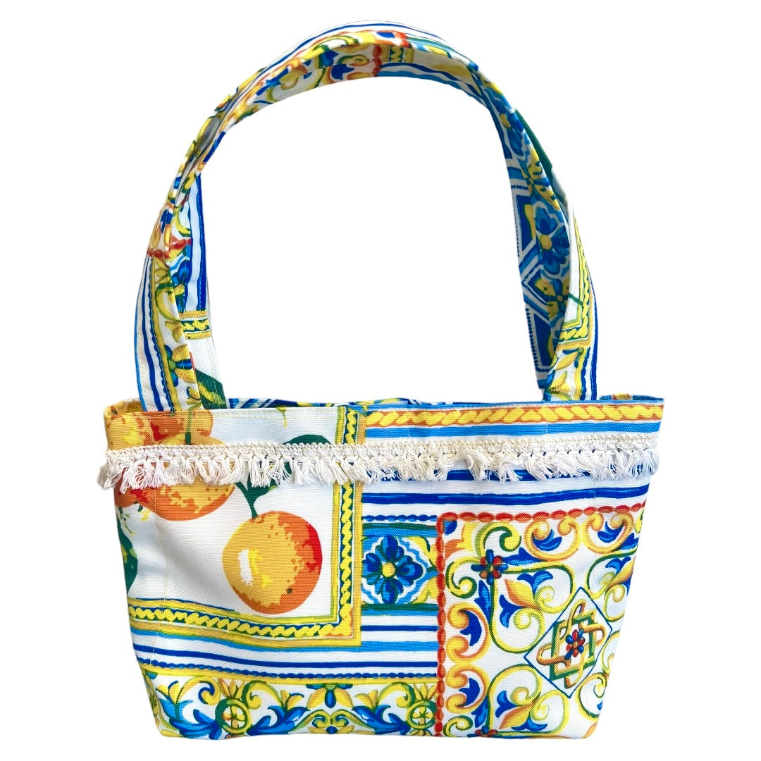 Mediterranean Mini Tote Bag