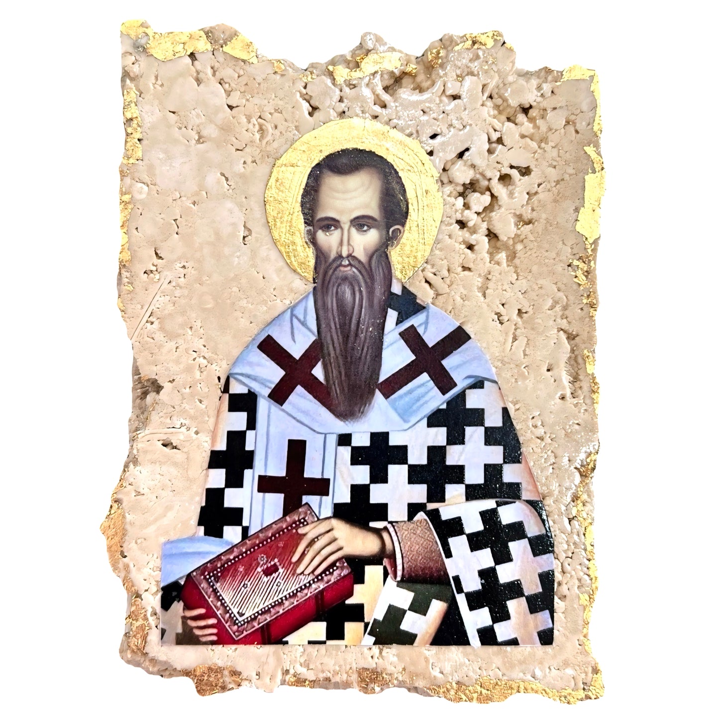 Saint Basil On Travertine