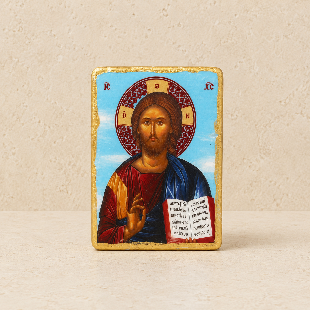 Jesus Marble Icon