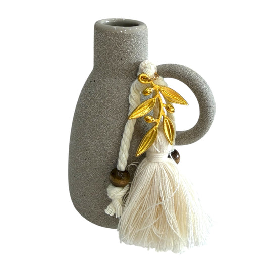 Olive Branch Miniature Vase