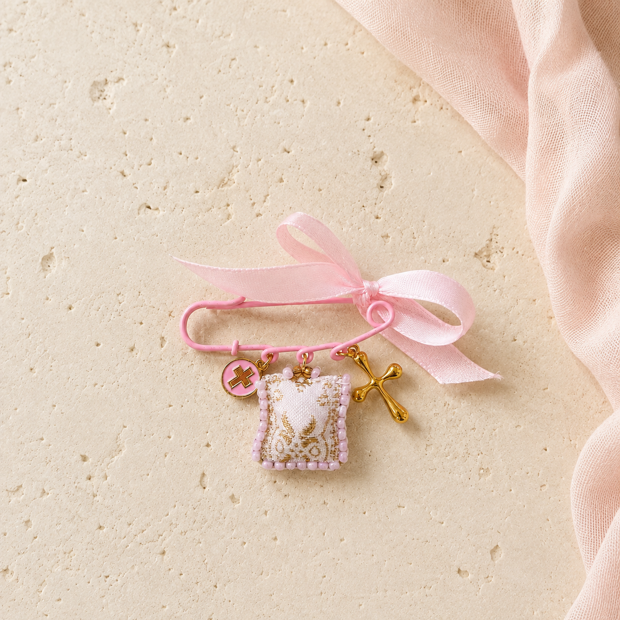 Pink Filakto Baby Pin
