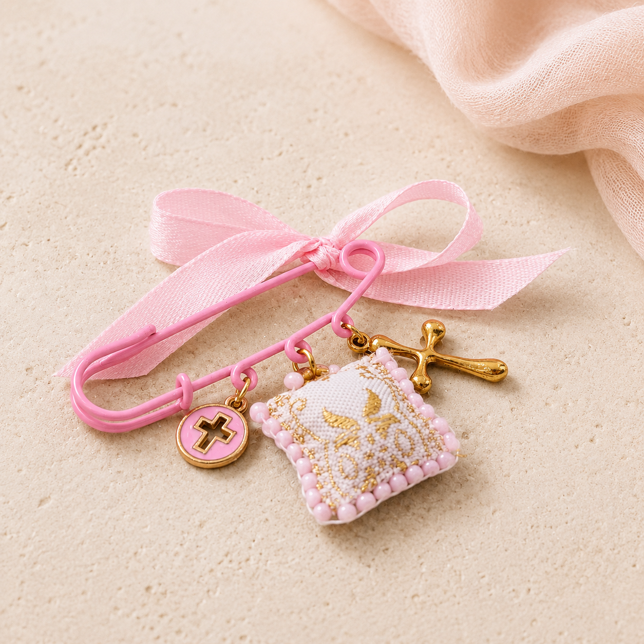 Pink Filakto Baby Pin
