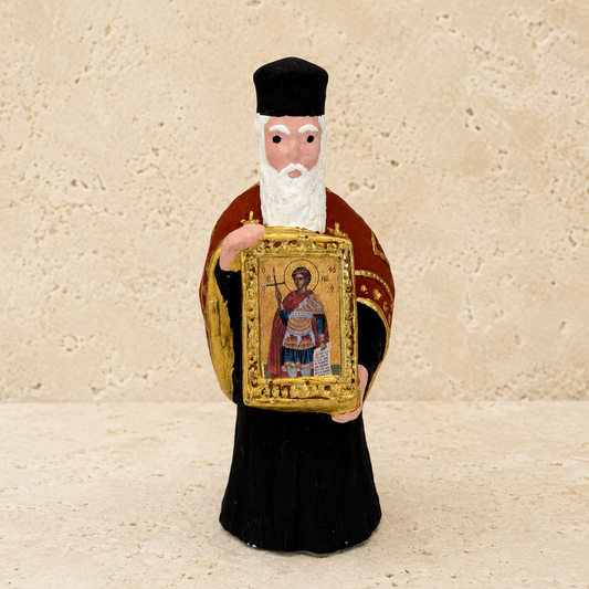 Priest Icon Ornament - Saint Fanouris