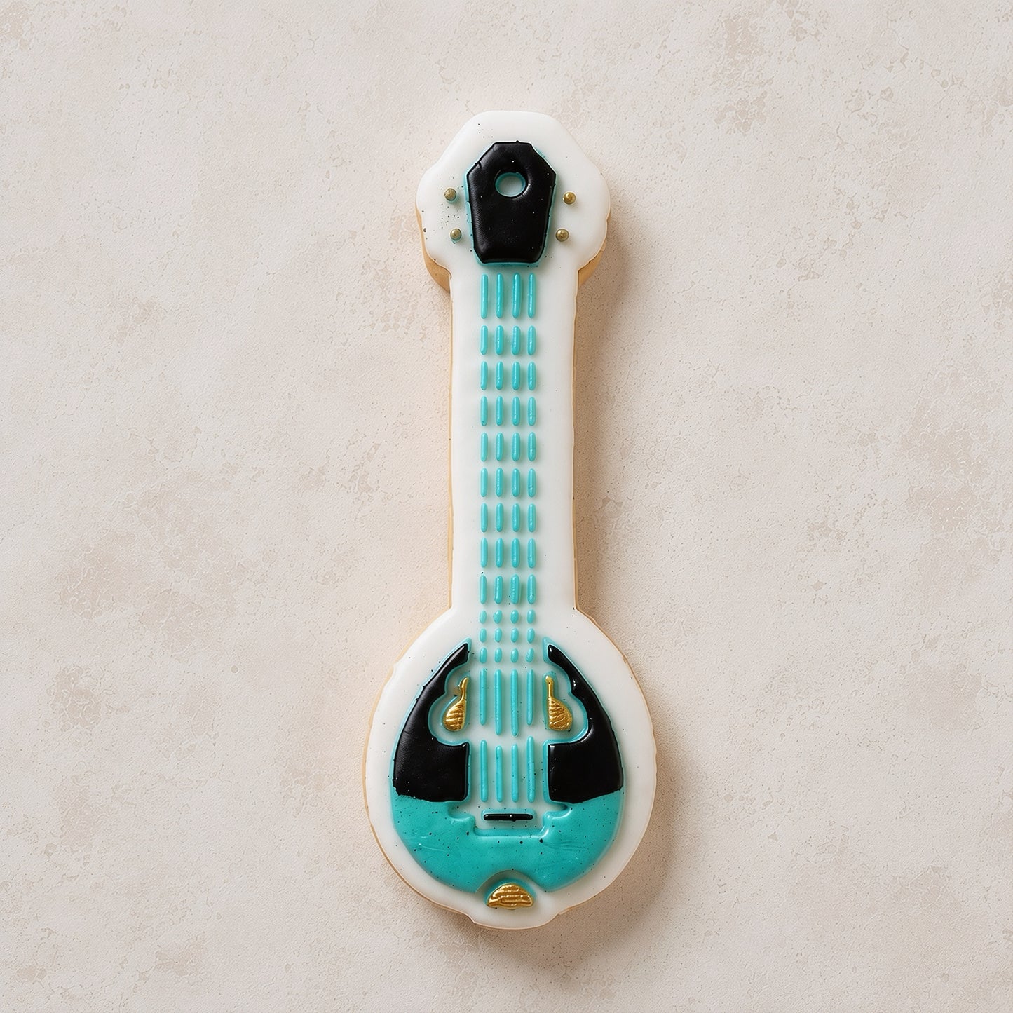 Bouzouki Sugar Cookie - Blue